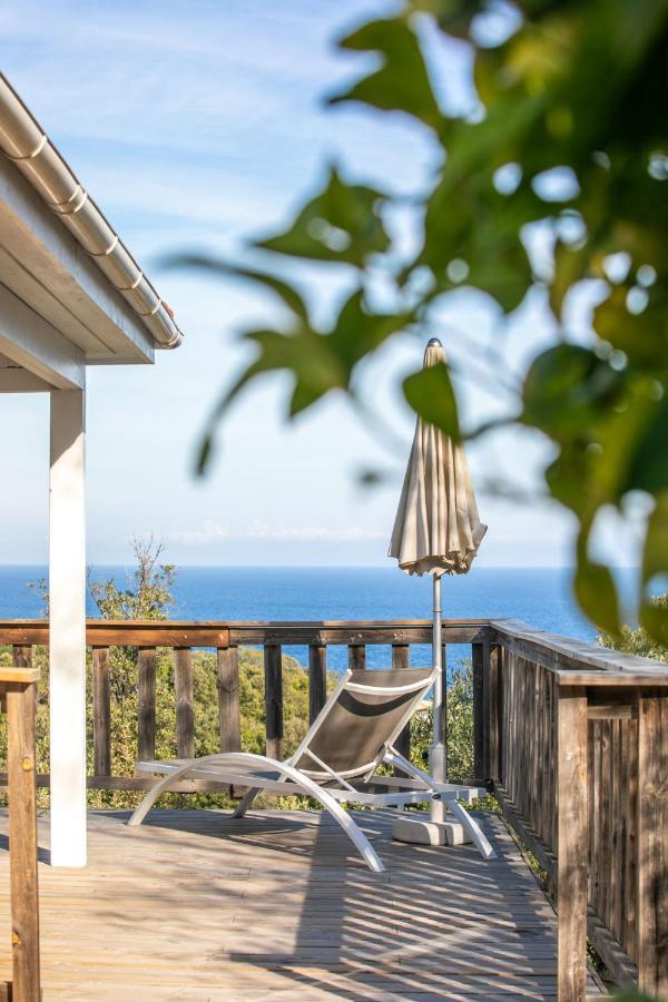 Villa Vista Mare Favone Conca Esterno foto